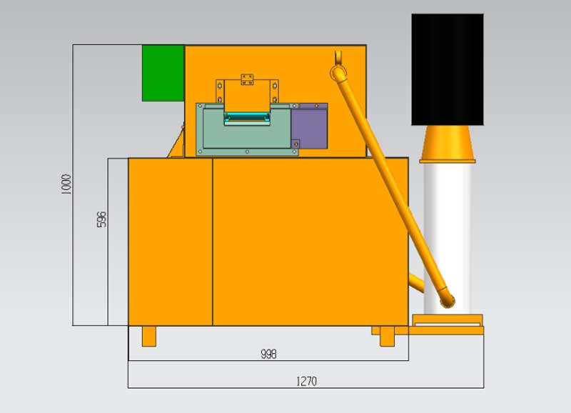 metal scale removal machine parameter