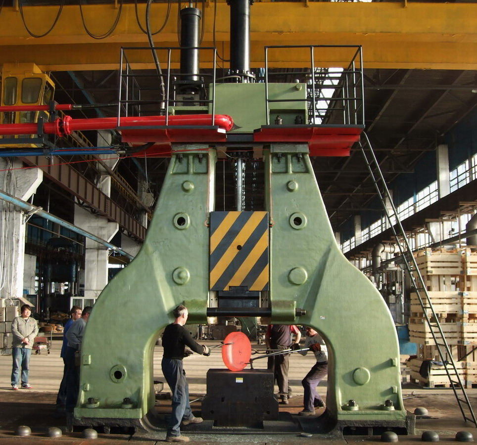 electric hydraulic die forging hammer 