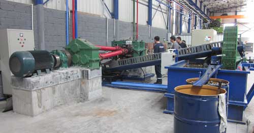 steel ball hot rolling machine line