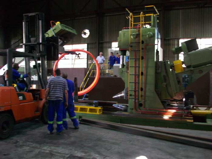 D53 horizontal ring rolling machine