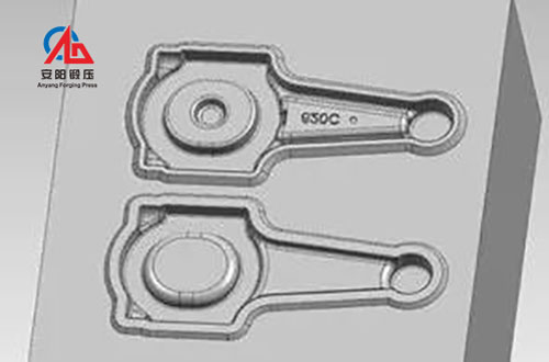 connecting rod preforging die design