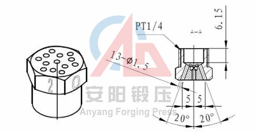 claw pole forging lubrication equipment