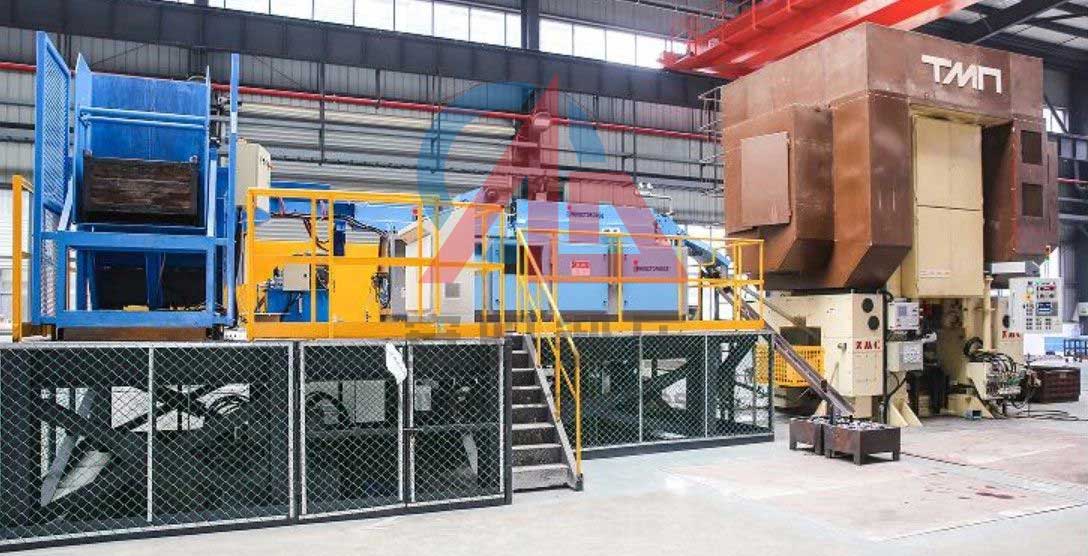 2500 ton automatic claw pole hot forging press