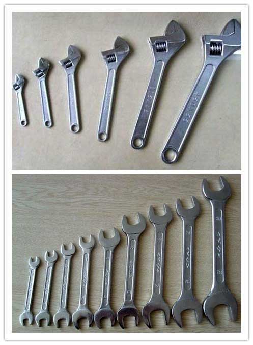 spanner wrench forging hammer selection