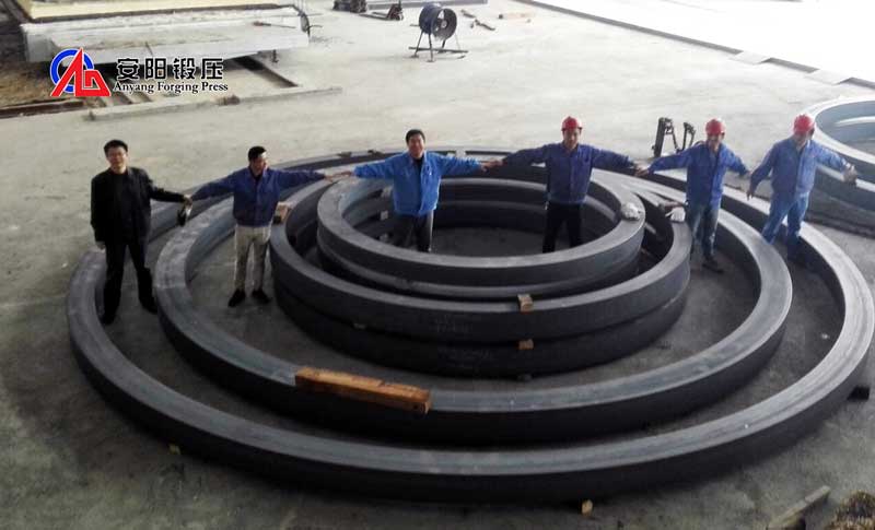 large rolled ring forging machine for sale