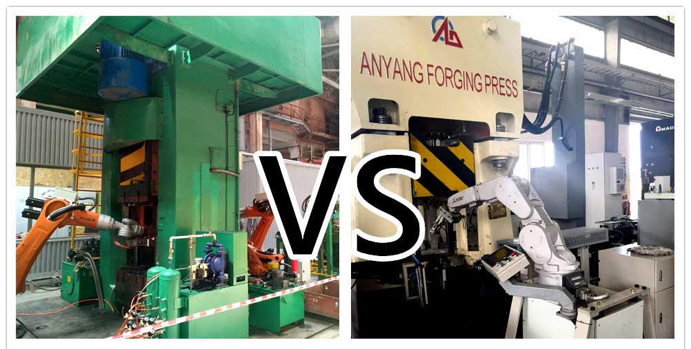 Maleri Gå glip af jeg er enig CNC double-acting forging hammer VS electric direct drive screw press -  Which one is better?